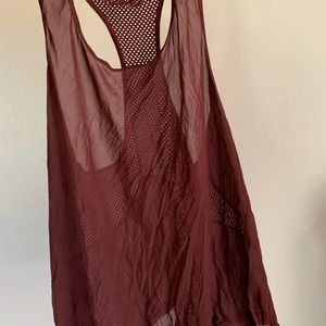 Sheer violet lululemon tank